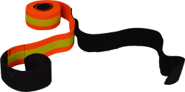 Bande élastique auto-agrippante Orange/Jaune 3 à 6 m