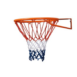 Filet basket tressé PP 4mm bleu, blanc, rouge (la paire)