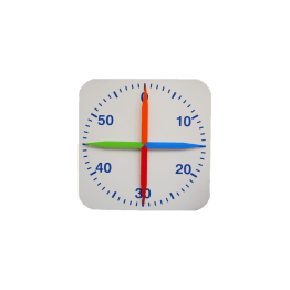 Chronomètre piscine 4 aiguilles (80x80cm)