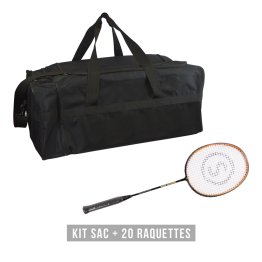 Kit raquettes Hard Training (1 sac + 20 raquettes)