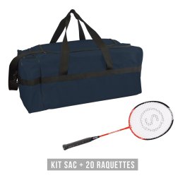 Kit raquettes Discovery 61 (1 sac + 20 raquettes)