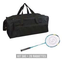 Kit raquettes Discovery 66 (1 sac + 20 raquettes)